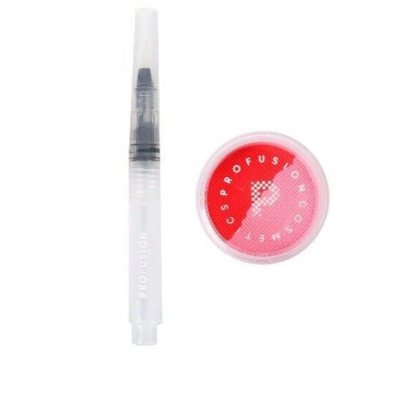 2 Profusion Cosmetics Hydra Liner Set -Berry & Taro Water Activated With Brush - Picture 4 of 6
